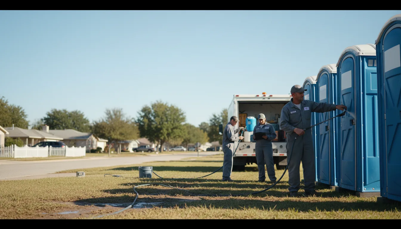 Long-Term Portable Toilet Rental in Farmville, NC near me